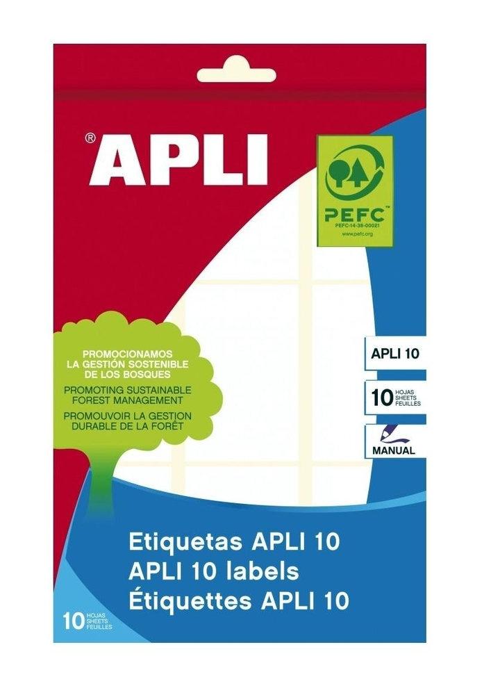 Etiquetas adhesivas en sobre
