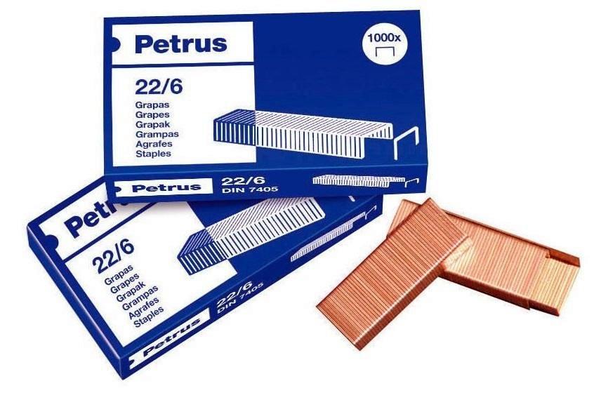 Grapas Petrus 1000 unidades