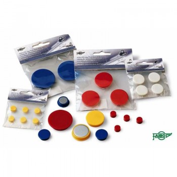 Pack 6 imanes de pizarra 10 mm