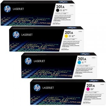 Tóner HP 201A Negro + Colores