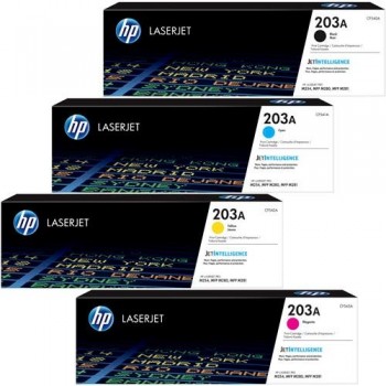 Tóner HP 203A Negro + Colores