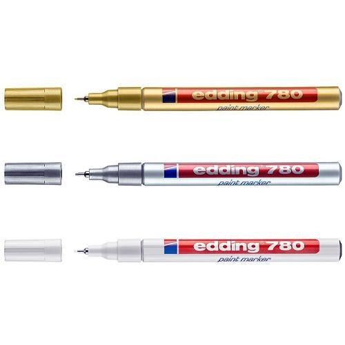 Marcador Edding 780 Tinta opaca