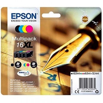 Cartuchos EPSON Inkjet 16XL (pluma)