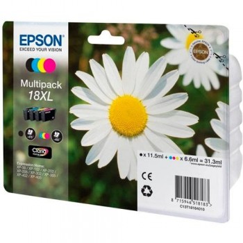 Cartuchos EPSON Inkjet 18XL (margarita)
