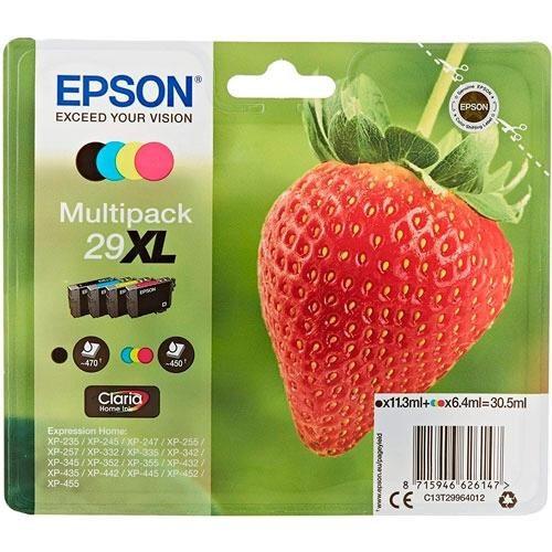 Cartuchos EPSON Inkjet 29XL (fresa)
