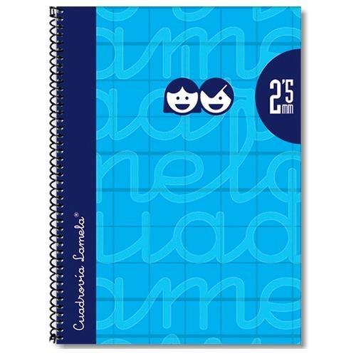 Cuaderno tapa extradura 4º 80 hojas 2,5 mm