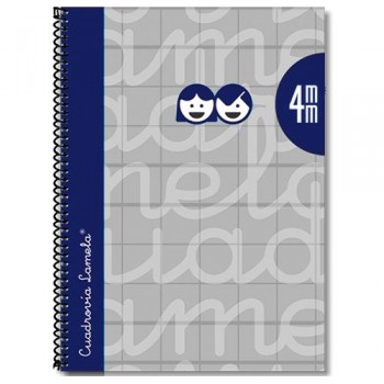 Cuaderno tapa extradura 4º 80 hojas 4 mm