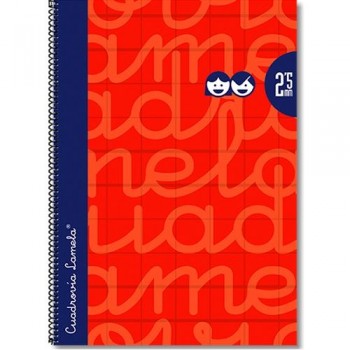 Cuadrovía espiral Folio tapa dura 2,5 mm