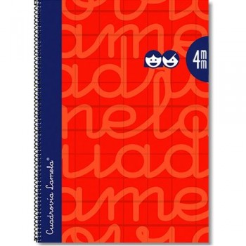 Cuadrovía espiral Folio tapa dura 4 mm