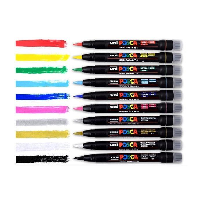 MARCADORES UNI POSCA PINCEL PCF-350
