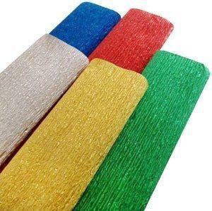 Papel crespón (pinocho) metalizado