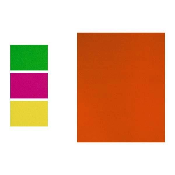 Goma Eva Flúor 60 x 40 cm bolsa 5 ud