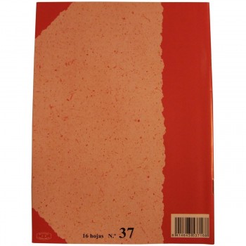 Libreta Edelvives Nº 37 Tamaño Cuarto 16 Hojas