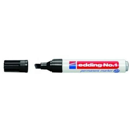 ROTULADOR PERMANENTE EDDING Nº1 COLOR NEGRO