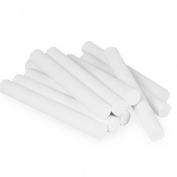Tizas blancas antipolvo caja 10 ud
