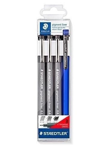 SET DE 3 ROTULADORES CALIBRADOS (0,2-0,4-0,8 MM)