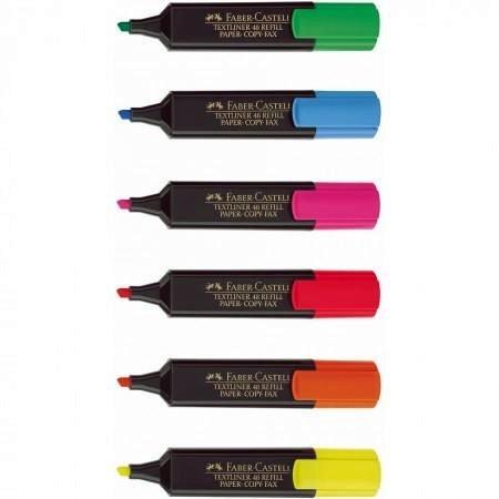 MARCADOR FLUORESCENTE FABER-CASTELL TEXLINER 48