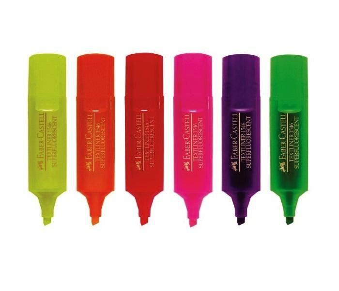 MARCADOR FLUORESCENTE FABER-CASTELL TEXLINER 1546 TRANSLUCIDO