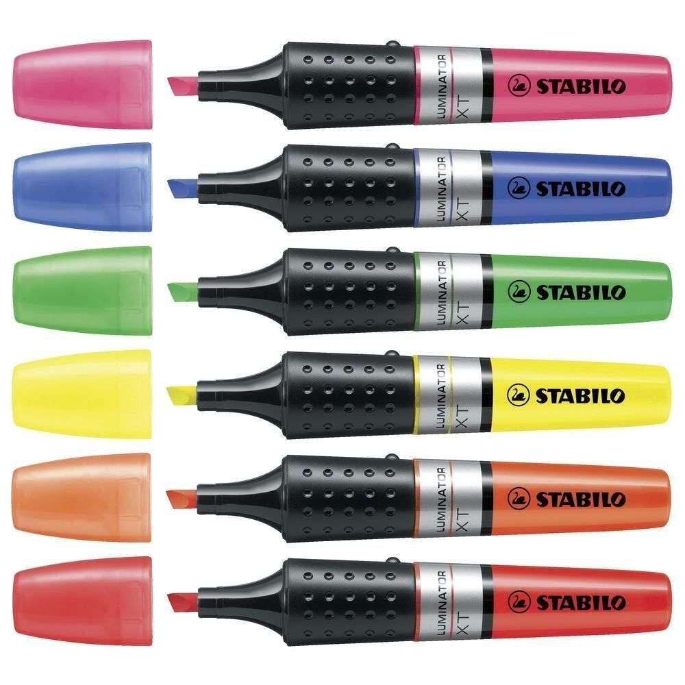 MARCADOR FLUORESCENTE STABILO LUMINATOR