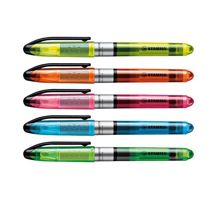 MARCADOR FLUORESCENTE STABILO NAVIGATOR 1 - 4 mm