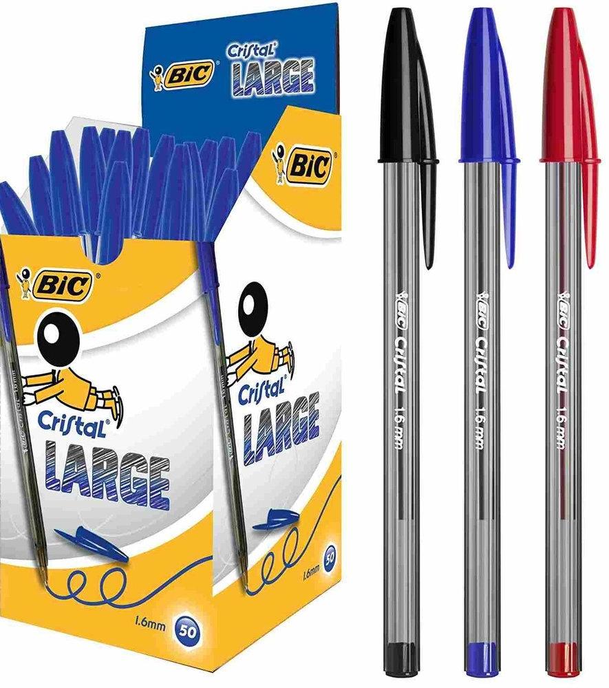 BOLIGRAFO BIC CRISTAL ESCRITURA GRUESA