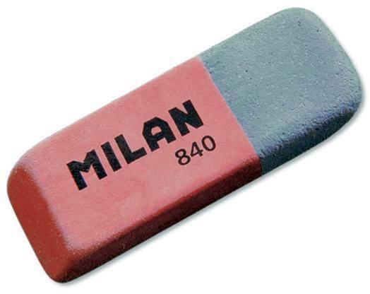 GOMA DE BORRAR MILAN 840 TINTA/LAPIZ
