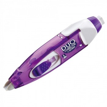 CORRECTOR RETRACTIL DUO CON GOMA DE BORRAR