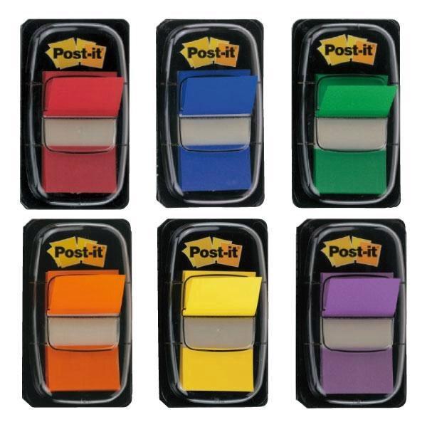 INDEX POST-IT MEDIANO 1 PULGADA 50 UNIDADES COLOR