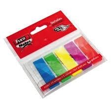BOLSA SEÑALES NEON FIXO 5 COLORES 25H 13X43MM