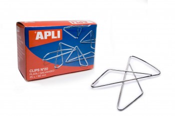CLIPS MARIPOSA PLATEADOS Nº 10