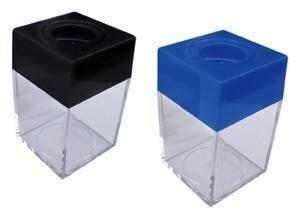 PORTACLIPS IMANTADO PLASTICO TRANSPARENTE
