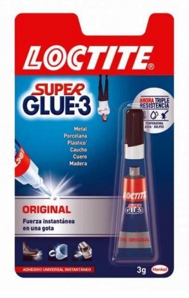 LOCTITE SUPER GLUE-3 Nº 1 LIQUIDO 3 GRAMOS