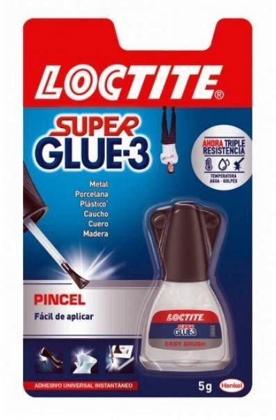 LOCTITE SUPER GLUE-3 CON PINCEL 5 GRAMOS