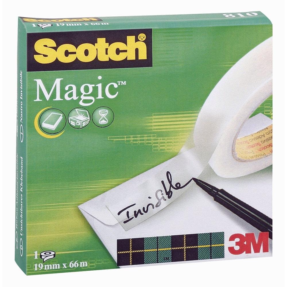CINTA ADHESIVA SCOTCH MAGIC19MMX66M