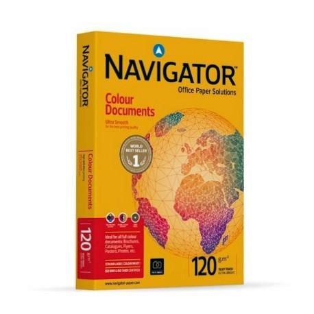 PAPEL FOTOCOPIADORA 120 GRAMOS PAQUETE 250 HOJAS NAVIGATOR COLOUR DOCUMENTS