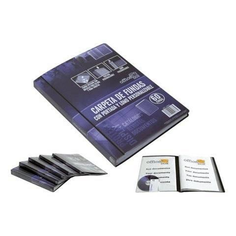 CARPETA 80 FUNDAS PERSONALIZABLE A-4