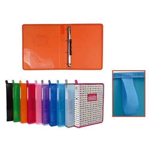 CARPETA DE 4 ANILLAS COLOR LINE