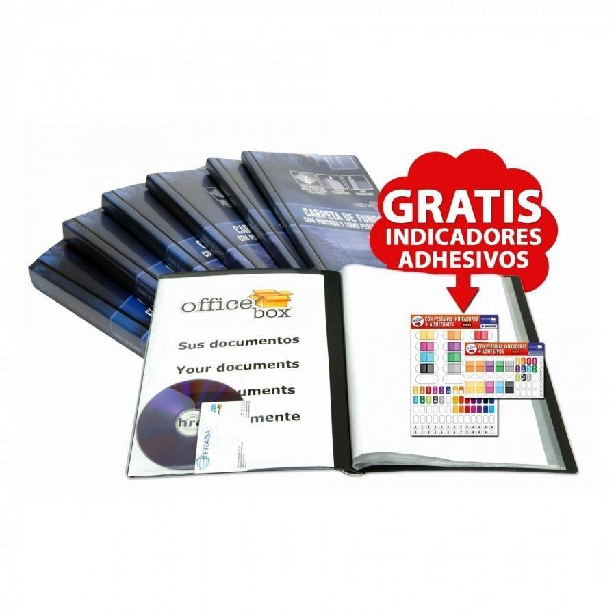CARPETA DE FUNDAS PERSONALIZABLE OFFICE BOX A4