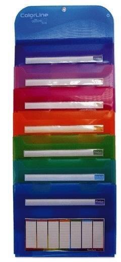 CLASIFICADOR DESPLEGABLE VERTICAL COLORLINE 7 DIVISIONES