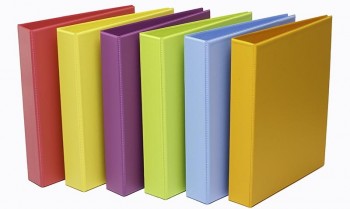 CARPETA FOLIO PVC 4 ANILLAS COLOR FUN 6 COLORES SURTIDOS