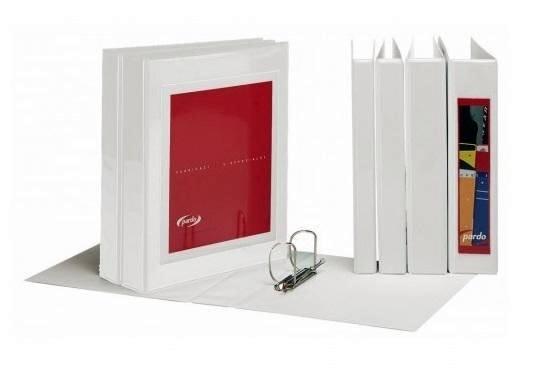 CARPETA DE ANILLAS PERSONALIZABLE PARDO A4