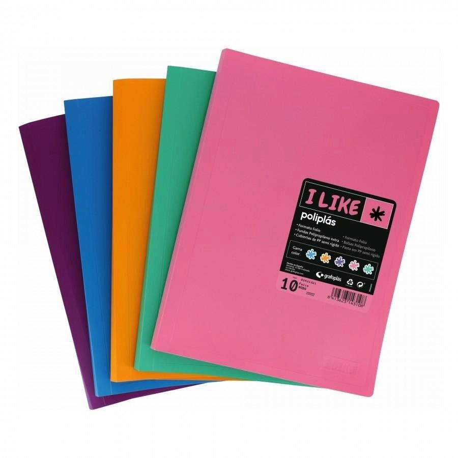 CARPETA DE FUNDAS POLIPLAS FOLIO LIKE