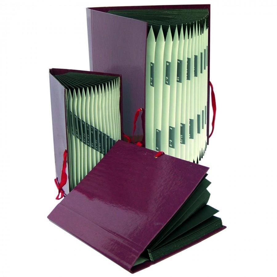 CLASIFICADOR FUELLE ACORDEON FOLDER 1-31 FOLIO ROJO
