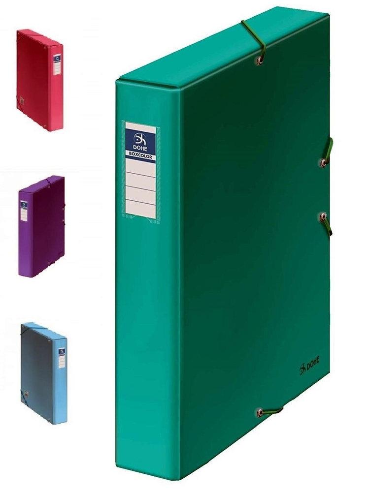 CAJAS DOHE LOMO DE 5 CM 245X350X50 COLORES PASTEL