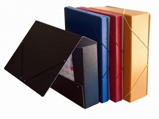 CAJA DE PROYECTOS FOLDER FOLIO LOMO 7CM
