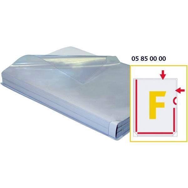 DOSSIER PVC GRAFOPLAS FUELLE EN ""F"" BOLSA DE 5 UNIDADES"