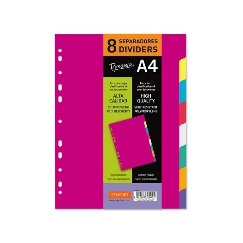 JUEGO DE 8 SEPARADORES PLASTICO EXTRAGRUESO SENFORT