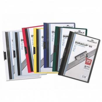 CARPETA DE PINZA DURACLIP A4 60 HOJAS