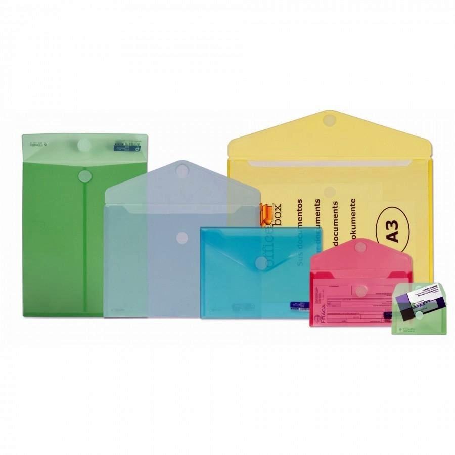 BOLSA CIERRE DE VELCRO OFFICE BOX A4+ 240X335 MM