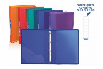 CARPETA OFFICE BOX DE ANILLAS A4 SUPRA